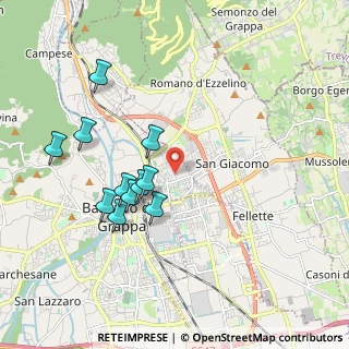 Mappa Via G. Cogo, 36061 Bassano del Grappa VI, Italia (1.80909)