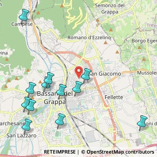 Mappa Via G. Cogo, 36061 Bassano del Grappa VI, Italia (2.71167)