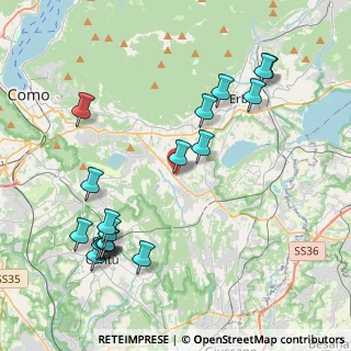 Mappa Via E. Fermi, 22030 Orsenigo CO, Italia (4.68158)