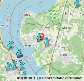 Mappa Via Torino, 21021 Angera VA, Italia (2.7575)