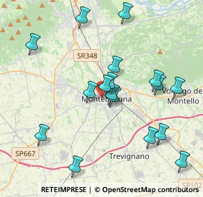 Mappa Via Colbe, 31044 Montebelluna TV, Italia (3.98)