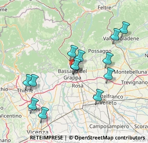 Mappa Via San Vito, 36061 Bassano del Grappa VI, Italia (14.67923)