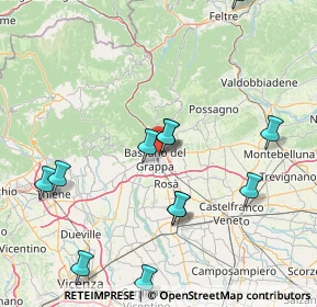 Mappa Via San Vito, 36061 Bassano del Grappa VI, Italia (17.65583)