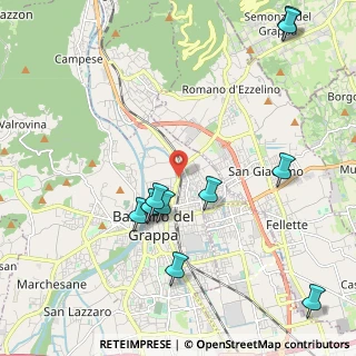 Mappa Via San Vito, 36061 Bassano del Grappa VI, Italia (2.32818)