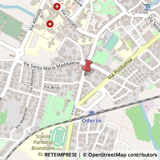 Mappa Via Giuseppe Garibaldi, 101, 31046 Oderzo, Treviso (Veneto)