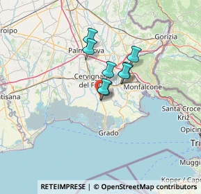 Mappa Via Bolivia, 33051 Aquileia UD, Italia (38.417)