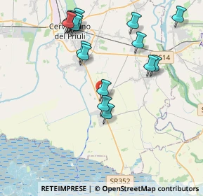 Mappa Via Bolivia, 33051 Aquileia UD, Italia (4.30412)