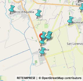 Mappa Via Bolivia, 33051 Aquileia UD, Italia (2.55417)