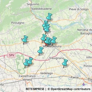 Mappa Via Giulio Pastore, 31044 Montebelluna TV, Italia (5.66846)