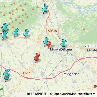Mappa Via Giulio Pastore, 31044 Montebelluna TV, Italia (6.14182)