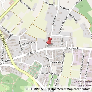 Mappa Via Campo dei Fiori, 2, 21021 Angera, Varese (Lombardia)