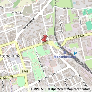 Mappa Corso Mazzini Giuseppe, 17, 31044 Montebelluna, Treviso (Veneto)