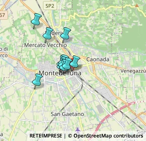 Mappa Via Montello, 31044 Montebelluna TV, Italia (1.16)