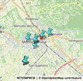 Mappa Via Montello, 31044 Montebelluna TV, Italia (1.97636)