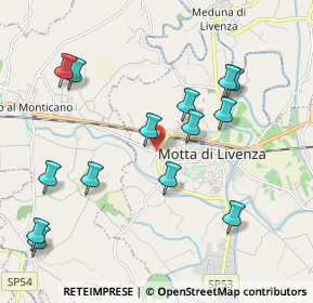 Mappa Via S. Antonino, 31045 Motta di Livenza TV, Italia (2.155)