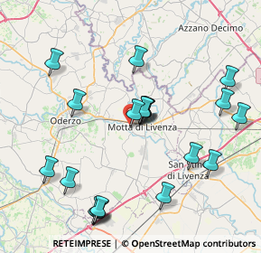 Mappa Via S. Antonino, 31045 Motta di Livenza TV, Italia (8.359)