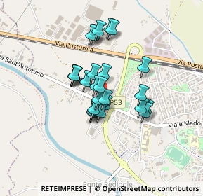 Mappa Via S. Antonino, 31045 Motta di Livenza TV, Italia (0.29286)