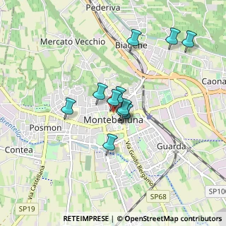 Mappa P.za Monnet Jean, 31044 Montebelluna TV, Italia (0.68182)