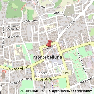 Mappa Piazza Monnet Jean, 15, 31044 Montebelluna, Treviso (Veneto)