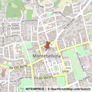 Mappa P.za Monnet Jean, 31044 Montebelluna TV, Italia, 31044 Montebelluna, Treviso (Veneto)
