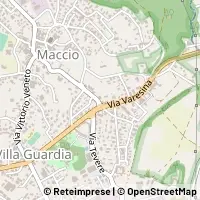 Kaart Villa Guardia