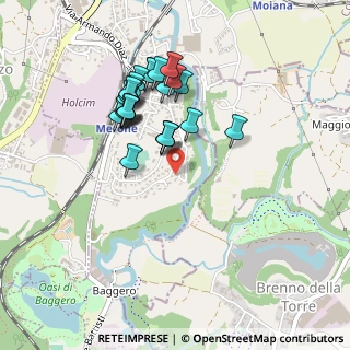 Mappa Via Don Guanella, 22046 Merone CO, Italia (0.4)