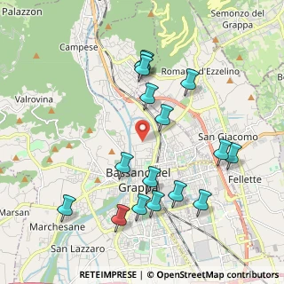 Mappa Vicolo Cà Erizzo, 36061 Bassano del Grappa VI, Italia (2.06063)