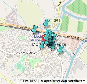 Mappa Via Ballarin, 31045 Motta di Livenza TV, Italia (0.1765)