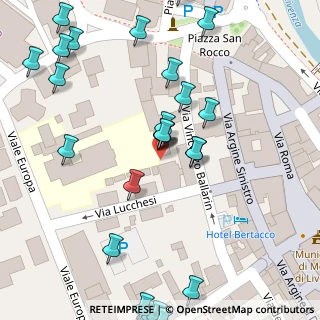 Mappa Via Ballarin, 31045 Motta di Livenza TV, Italia (0.06552)