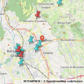Mappa , 36060 Romano D'ezzelino VI, Italia (2.46636)