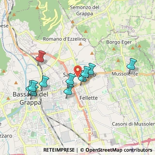 Mappa , 36060 Romano D'ezzelino VI, Italia (1.75727)