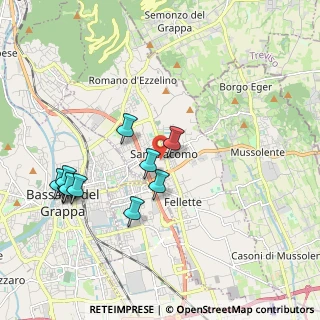 Mappa , 36060 Romano D'ezzelino VI, Italia (2.01091)
