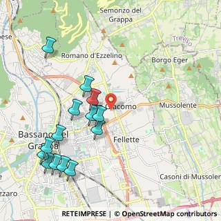 Mappa , 36060 Romano D'ezzelino VI, Italia (2.32071)