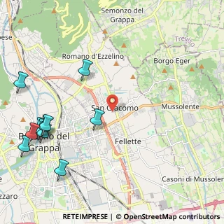 Mappa , 36060 Romano D'ezzelino VI, Italia (2.87909)