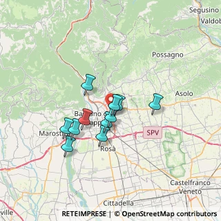 Mappa , 36060 Romano D'ezzelino VI, Italia (5.20273)