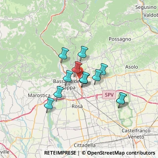 Mappa , 36060 Romano D'ezzelino VI, Italia (5.33)