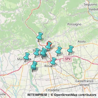 Mappa , 36060 Romano D'ezzelino VI, Italia (6.02273)