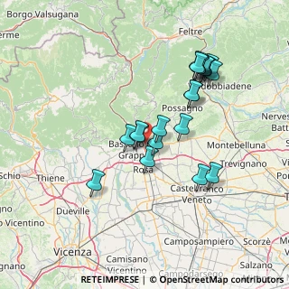 Mappa , 36060 Romano D'ezzelino VI, Italia (13.356)