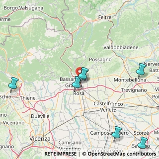 Mappa , 36060 Romano D'ezzelino VI, Italia (30.97462)