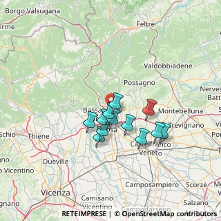 Mappa , 36060 Romano D'ezzelino VI, Italia (10.26)