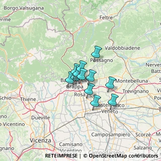 Mappa , 36060 Romano D'ezzelino VI, Italia (7.1)