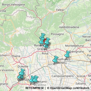 Mappa , 36060 Romano D'ezzelino VI, Italia (18.76273)