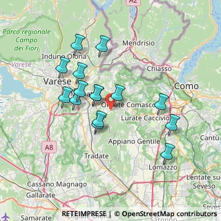 Mappa Via Cristoforo Colombo, 22063 Cantù CO, Italia (6.46533)