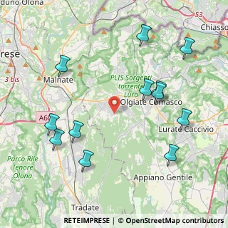 Mappa Via Cristoforo Colombo, 22063 Cantù CO, Italia (4.63833)