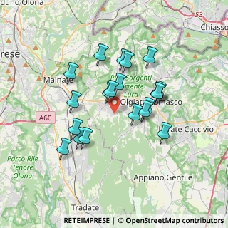 Mappa Via Cristoforo Colombo, 22063 Cantù CO, Italia (3.042)