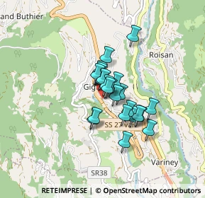 Mappa Le Château, 11010 Gignod AO, Italia (0.47778)