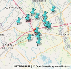 Mappa Via, 30026 Portogruaro VE, Italia (6.042)