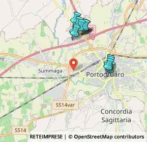 Mappa Via del Trevisan, 30026 Portogruaro VE, Italia (1.85154)