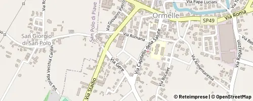 Mappa Ormelle