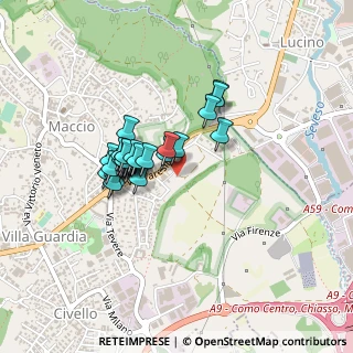 Mappa Via Adige, 22079 Villa Guardia CO, Italia (0.31724)